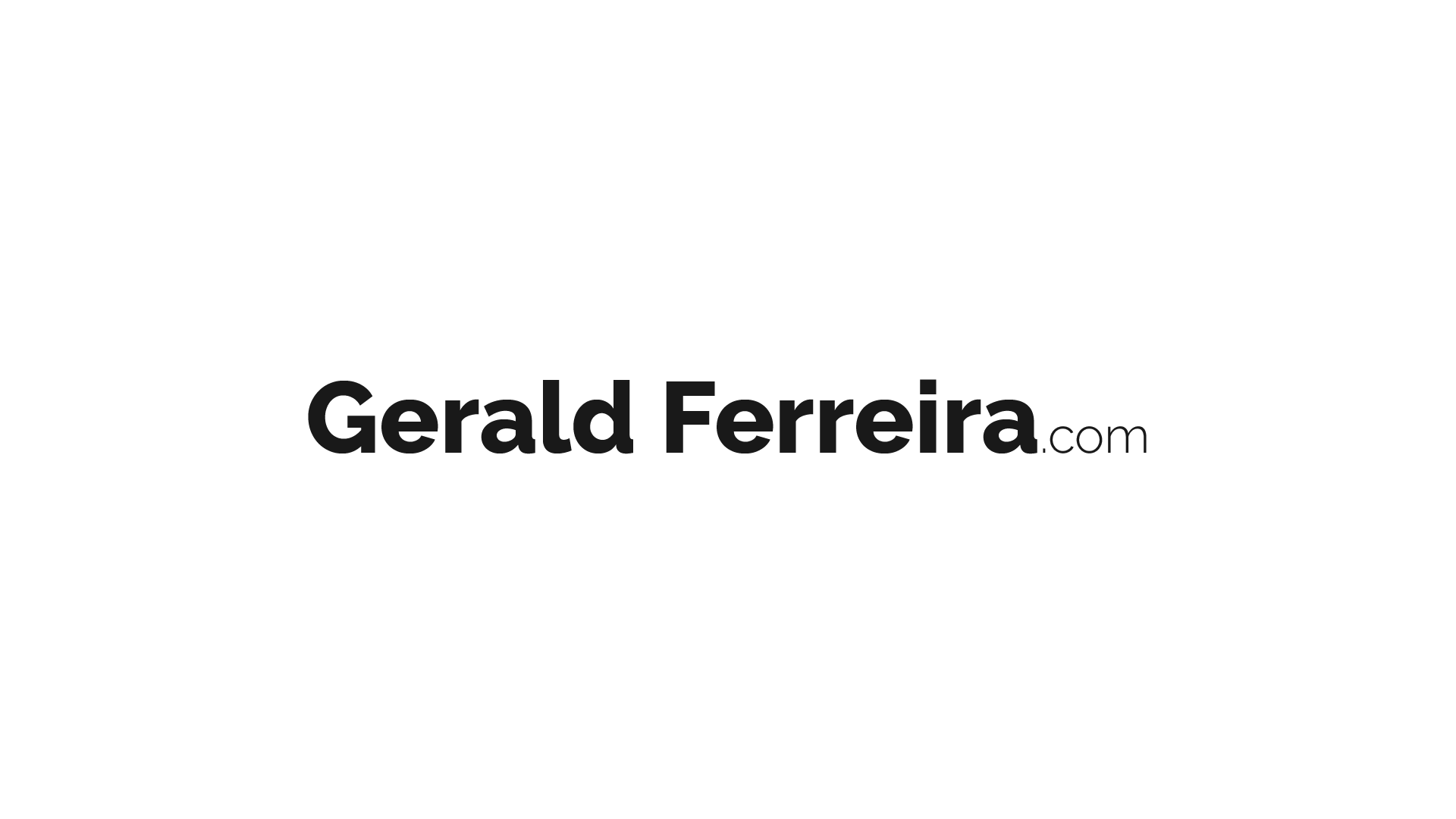 Gerald Ferreria 01